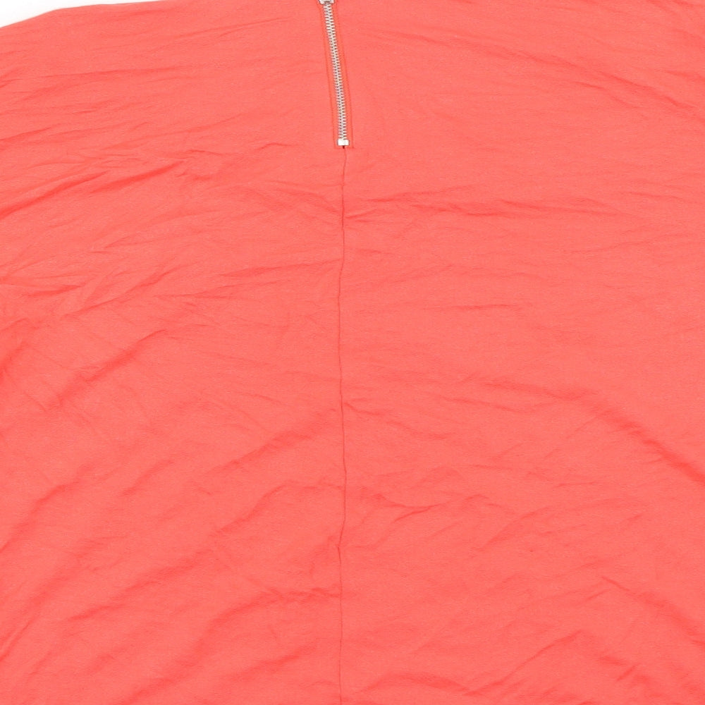Marks and Spencer Womens Red Basic Blouse Size 18