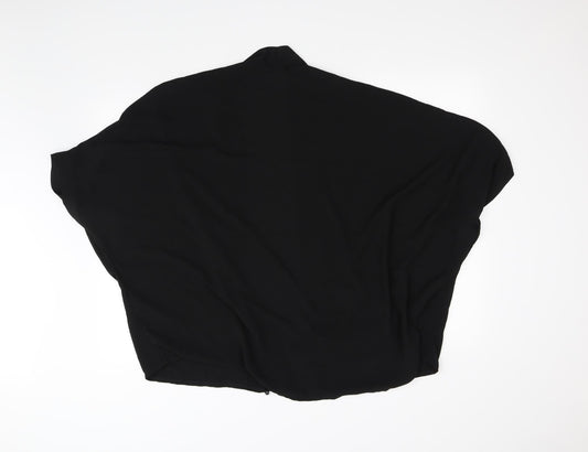 Boohoo Womens Black Cardigan Jumper Size 16