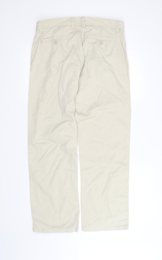 pre worn Mens Beige Trousers Size L L30 in