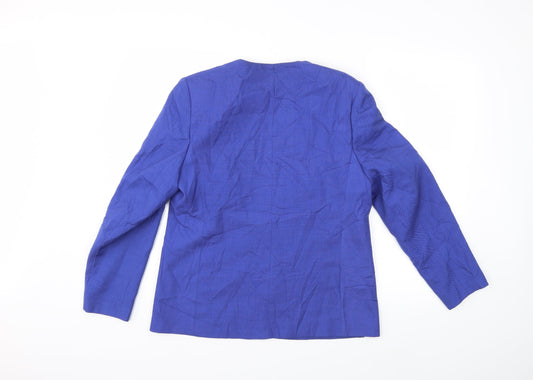 Preworn Womens Blue Jacket Size 14