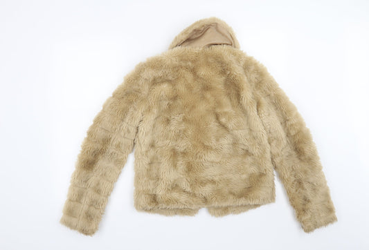 Influence Womens Beige Jacket Size 10