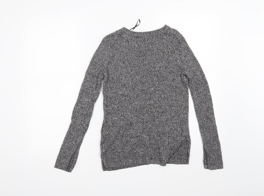 H&M Womens Grey Pullover Jumper Size S