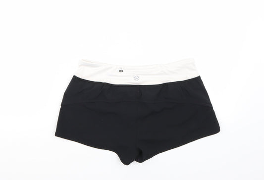 FOREVER 21 Womens Black Sweat Shorts Size S