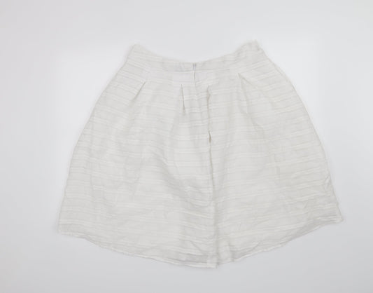 Peacocks Womens White Pettiskirt Skirt Size 14