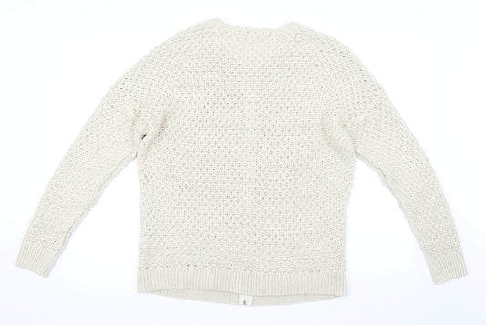NEXT Womens Beige Cardigan Jumper Size M