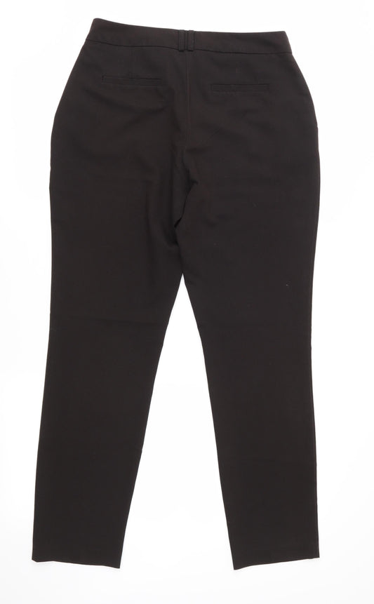 Dorothy Perkins Womens Black Trousers Size 10 L27 in