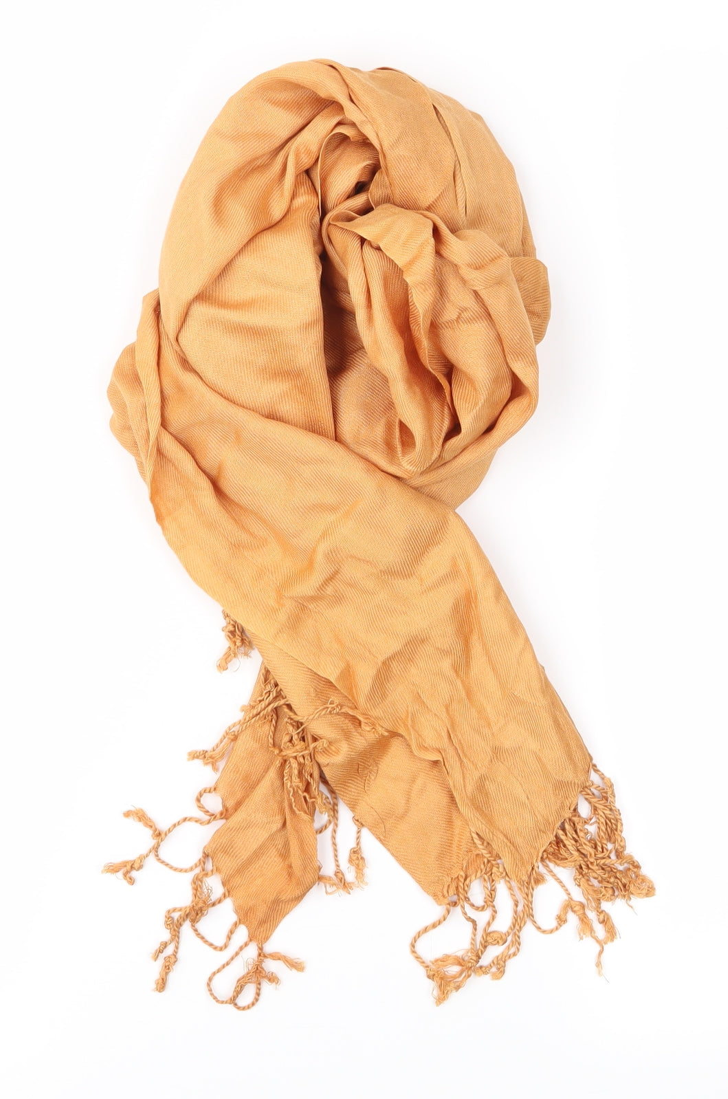 Preworn Unisex Orange Scarf