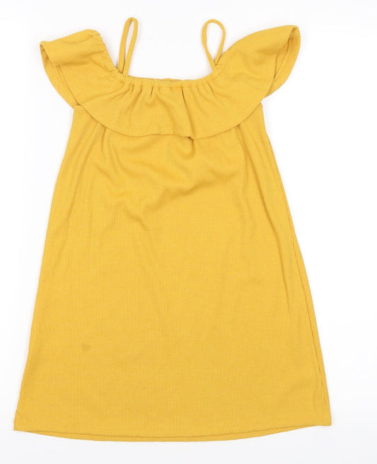 I Love Girlswear Girls Yellow A-Line Size 6 Years