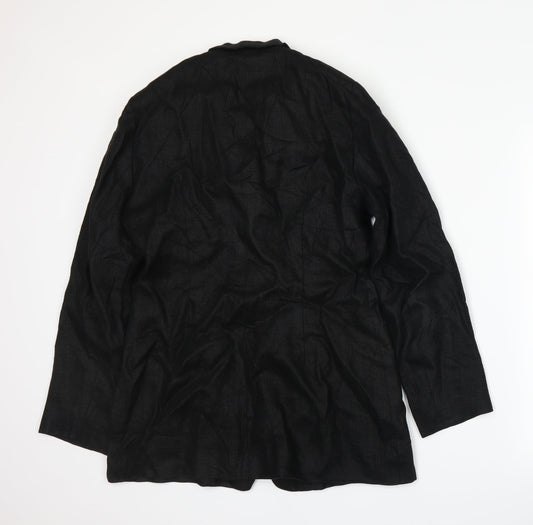Wallis Womens Black Jacket Suit Jacket Size 14