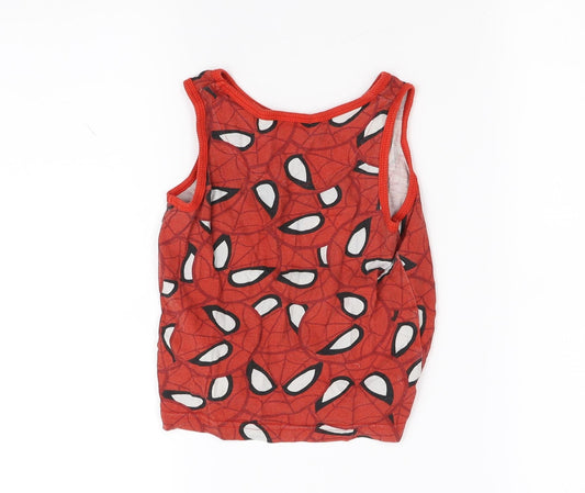 sider man Boys Purple Basic Tank Size 3-4 Years