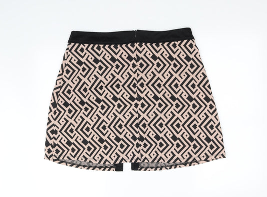 Dorothy Perkins Womens Pink Flare Skirt Size 10