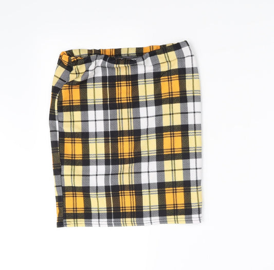 pretty little thiung Womens Yellow Mini Skirt Size 6