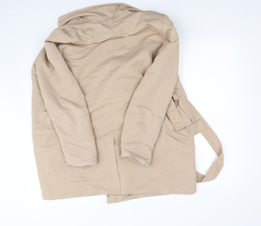 pre worn Womens Beige Jacket Coat Size 16
