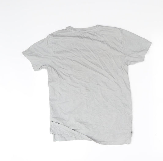 NEXT Boys Grey Basic T-Shirt Size 9 Years