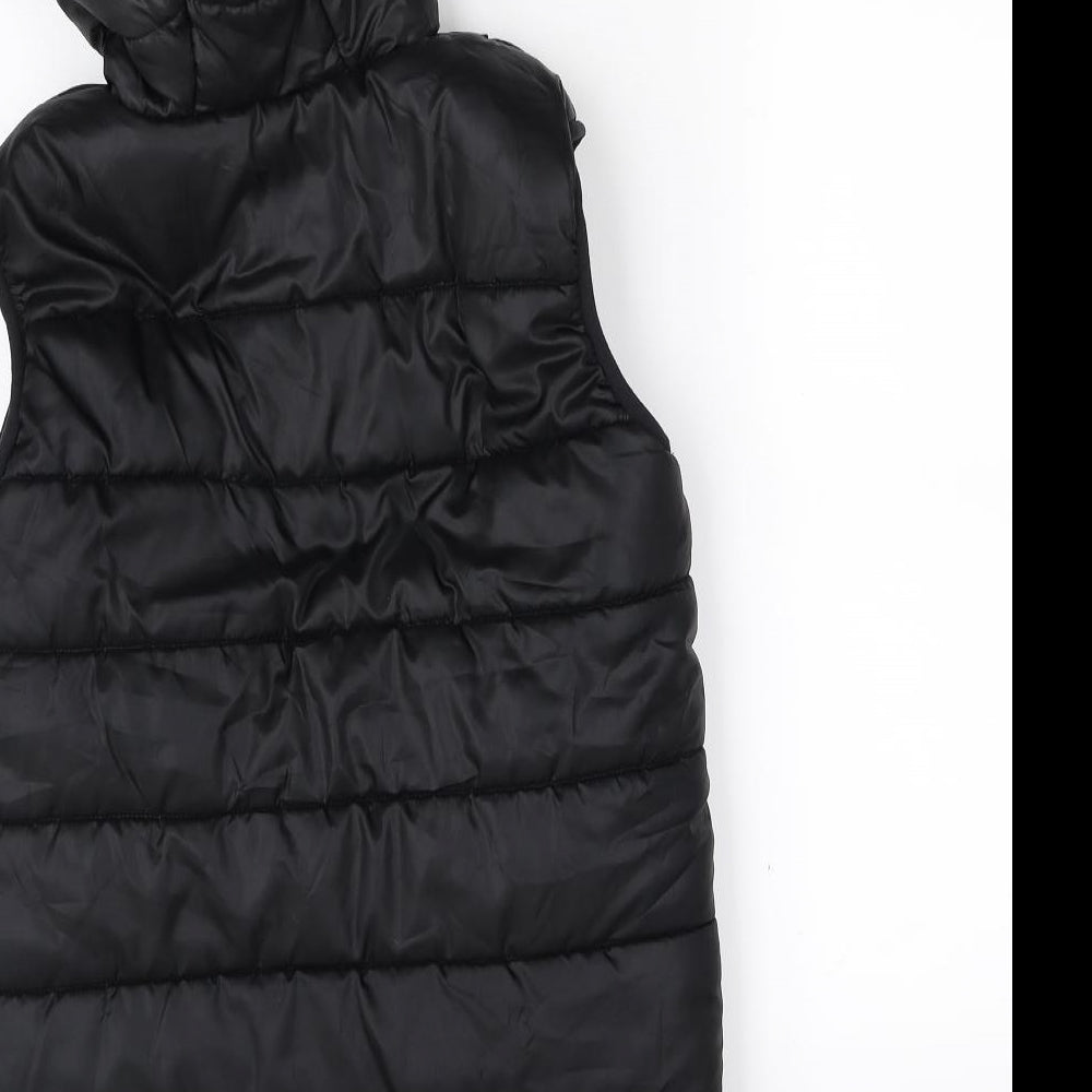 river isnald Boys Black Jacket Coat Size M