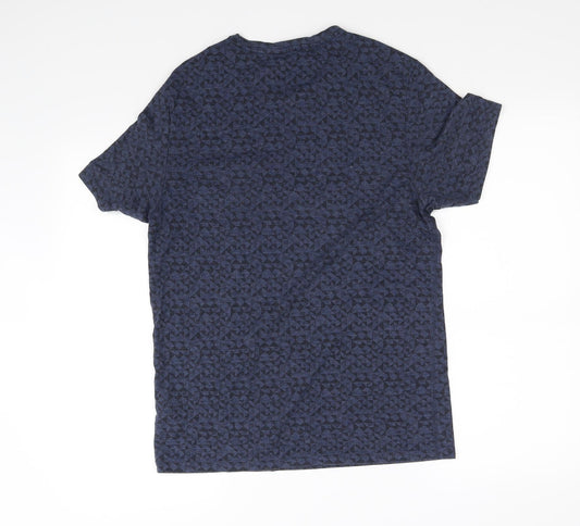 burton menswear Womens Blue Basic T-Shirt Size S