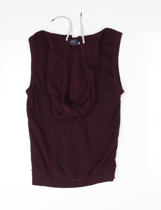 Topman Womens Purple Gilet Jacket Size XS