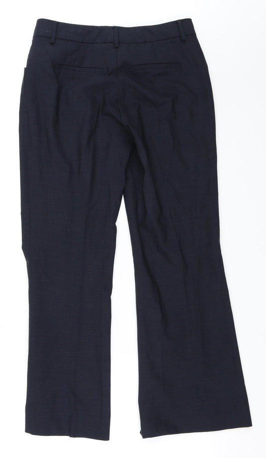 Preworn Womens Blue Trousers Size 8 L27 in