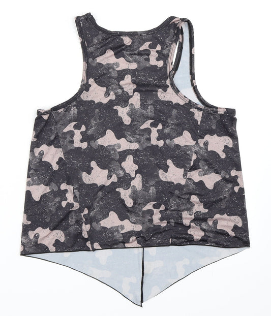 New Look Womens Brown Basic Tank Size M