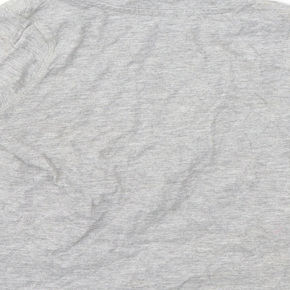 George Boys Grey Basic T-Shirt Size 3-4 Years - Justice League