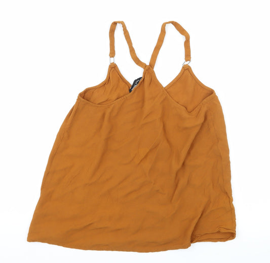 New Look Womens Brown Camisole Tank Size 6