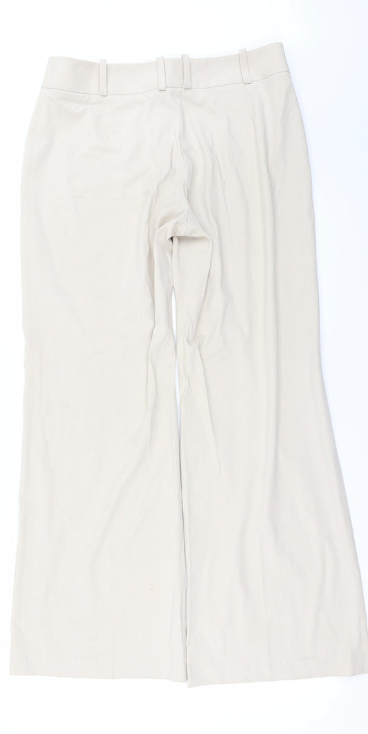 NEXT Womens Beige Trousers Size 12 L27 in