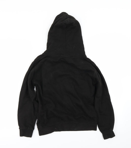 AWD Boys Black Pullover Hoodie Size 9-10 Years