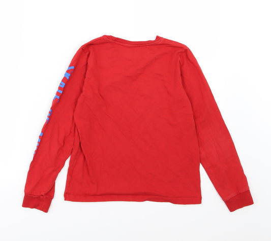 NEXT Boys Red Jersey Basic T-Shirt Size 11 Years - Skate