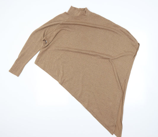 AX Womens Beige Pullover Jumper Size 12