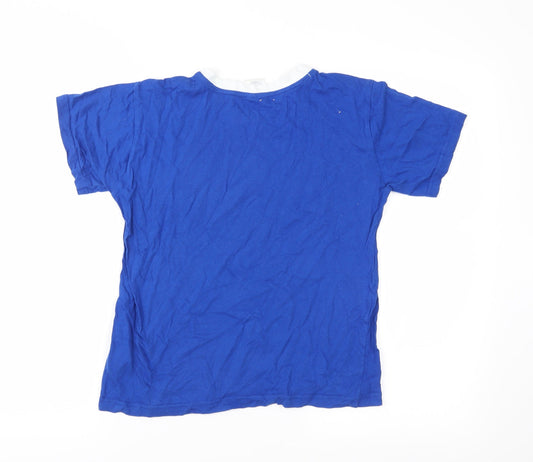 Everton Boys Blue Jersey Basic T-Shirt Size 10-11 Years - Everton FC