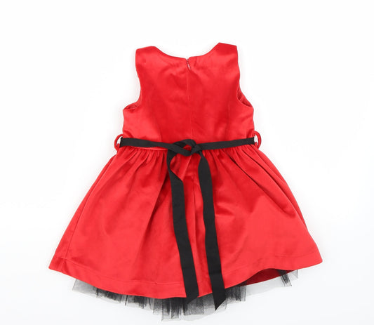 Piaza Italia Girls Red A-Line Size 12-18 Months