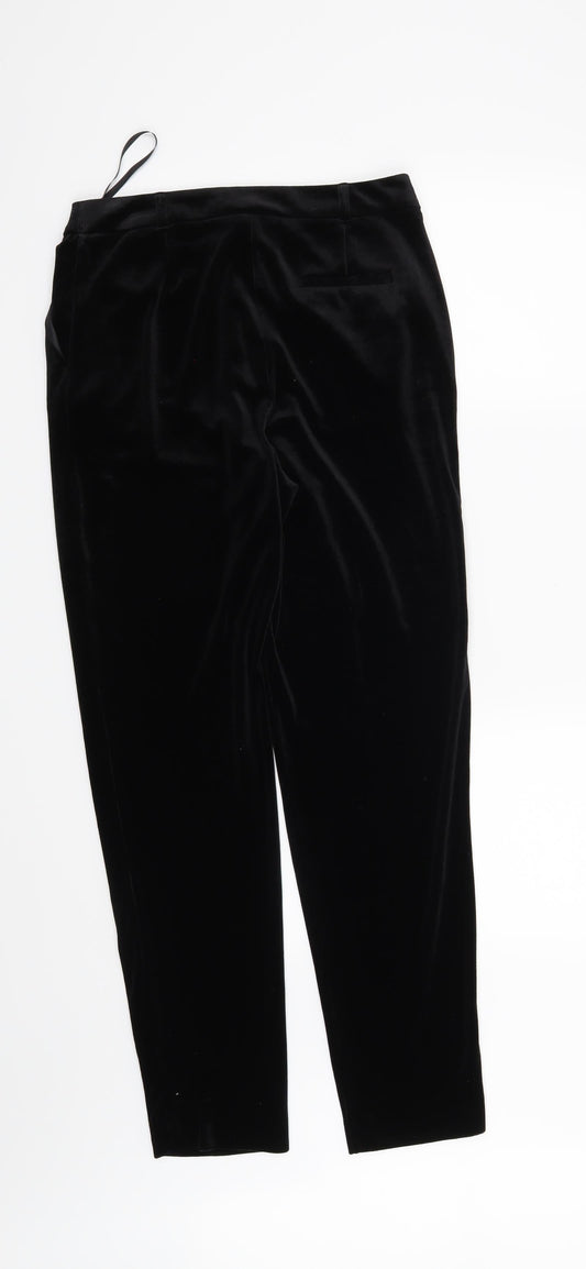 Dorothy Perkins Womens Black Trousers Size 8 L30 in