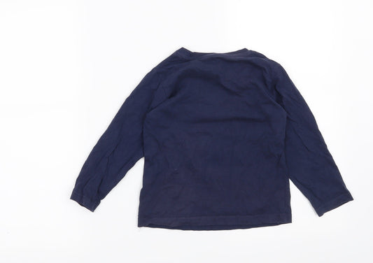 Nutmeg Boys Blue Basic Casual Size 4-5 Years - Little man in a big world