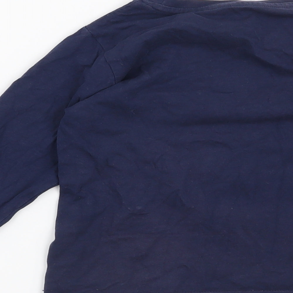 Nutmeg Boys Blue Basic Casual Size 4-5 Years - Little man in a big world