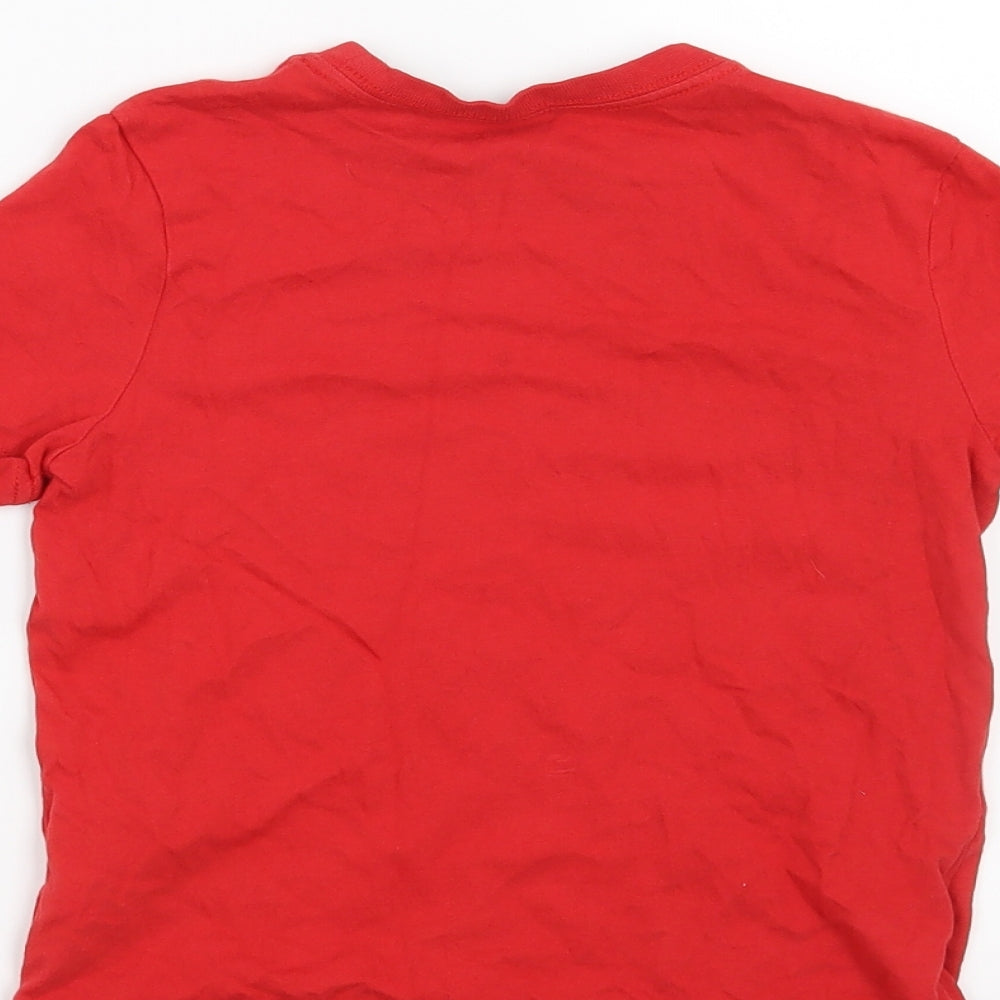 F&F Boys Red Basic T-Shirt Size 4-5 Years - True Gamer