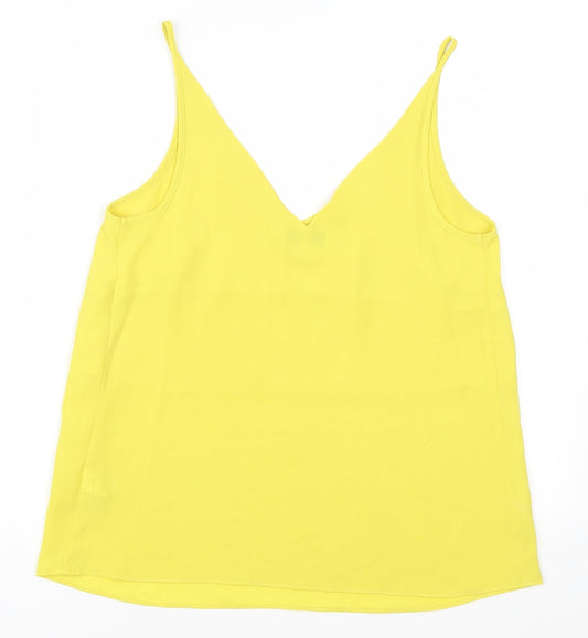 Papaya Womens Yellow Basic Tank Size 8