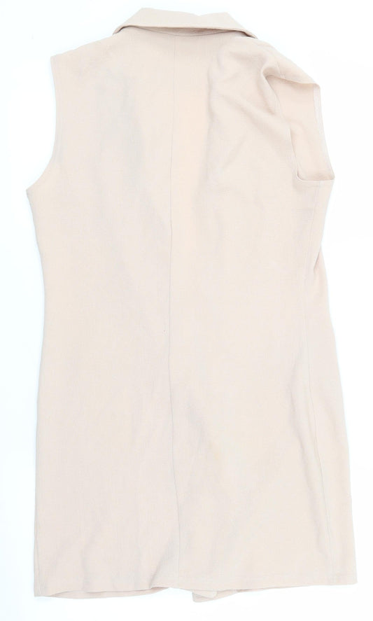 Candy crush Womens Ivory Gilet Jacket Size 8