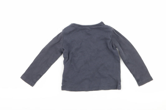 Lupilu Girls Black Basic T-Shirt Size 3-6 Months - Giraffe