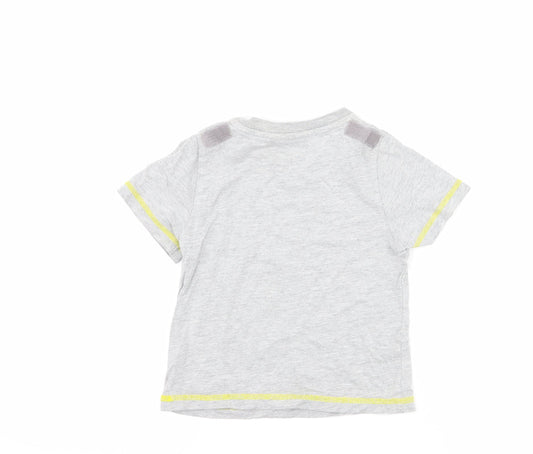 Batman Boys Grey Basic T-Shirt Size 2-3 Years - batman