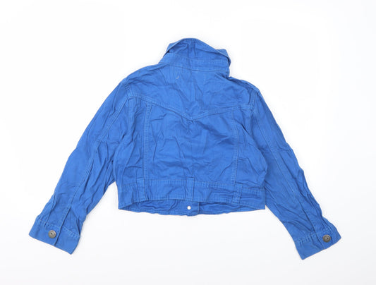 Urban Bliss Womens Blue Denim Jacket Size 14