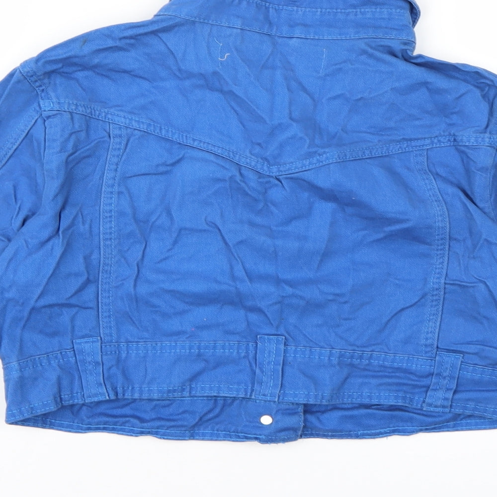 Urban Bliss Womens Blue Denim Jacket Size 14