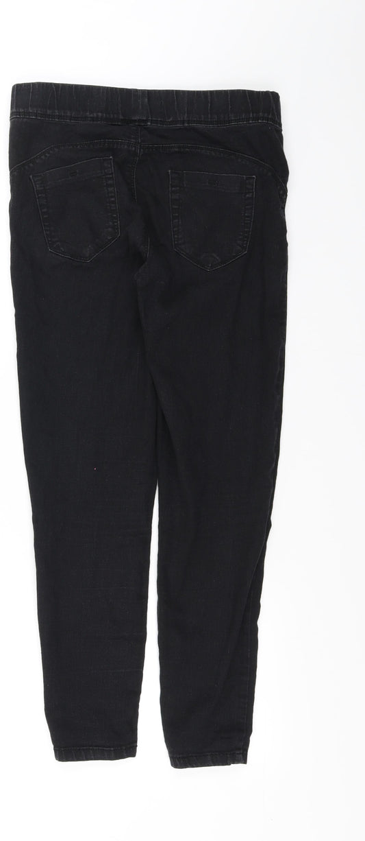 denimco Womens Black Skinny Jeans Size 10 L25 in