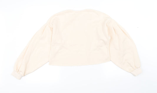 Candy Couture Girls Pink Pullover Jumper Size 11 Years