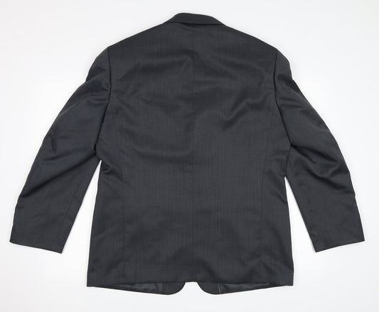 Zantos Mens Grey Jacket Blazer Size 42
