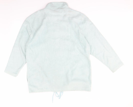 Mode essentials Womens Green Full Zip Jumper Size 14