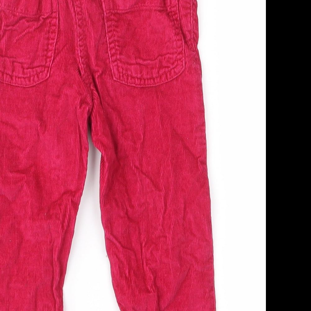 Brand and care label for baby klub Baby Pink Cargo Trousers, size 18-24, Months
