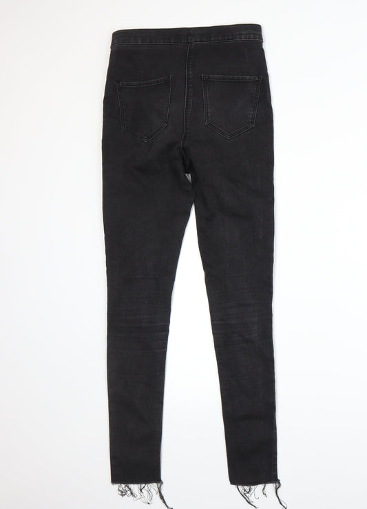 Nutmeg Womens Grey Jegging Jeans Size 8 L26 in