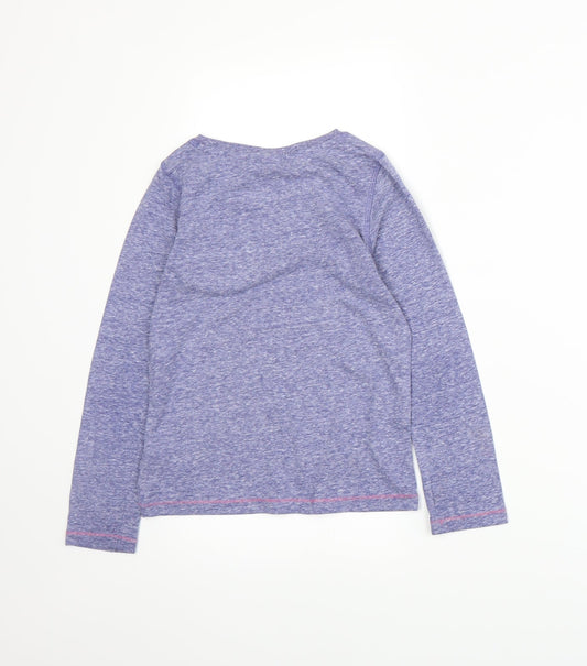 NEXT Girls Blue Basic T-Shirt Size 6 Years