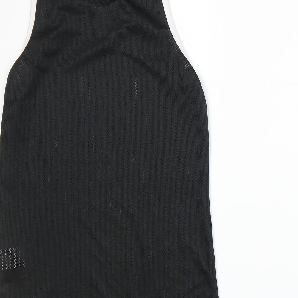 Urban Outlaws Boys Black Basic Tank Size 11-12 Years