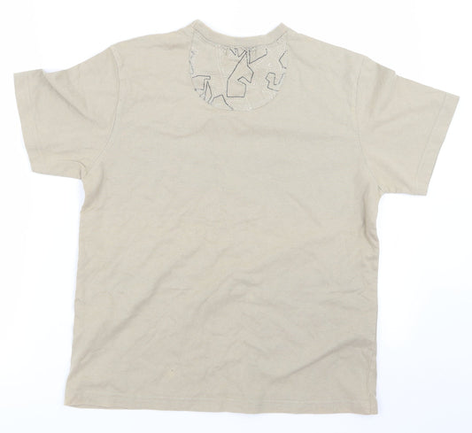 George Boys Beige Pullover T-Shirt Size 11-12 Years